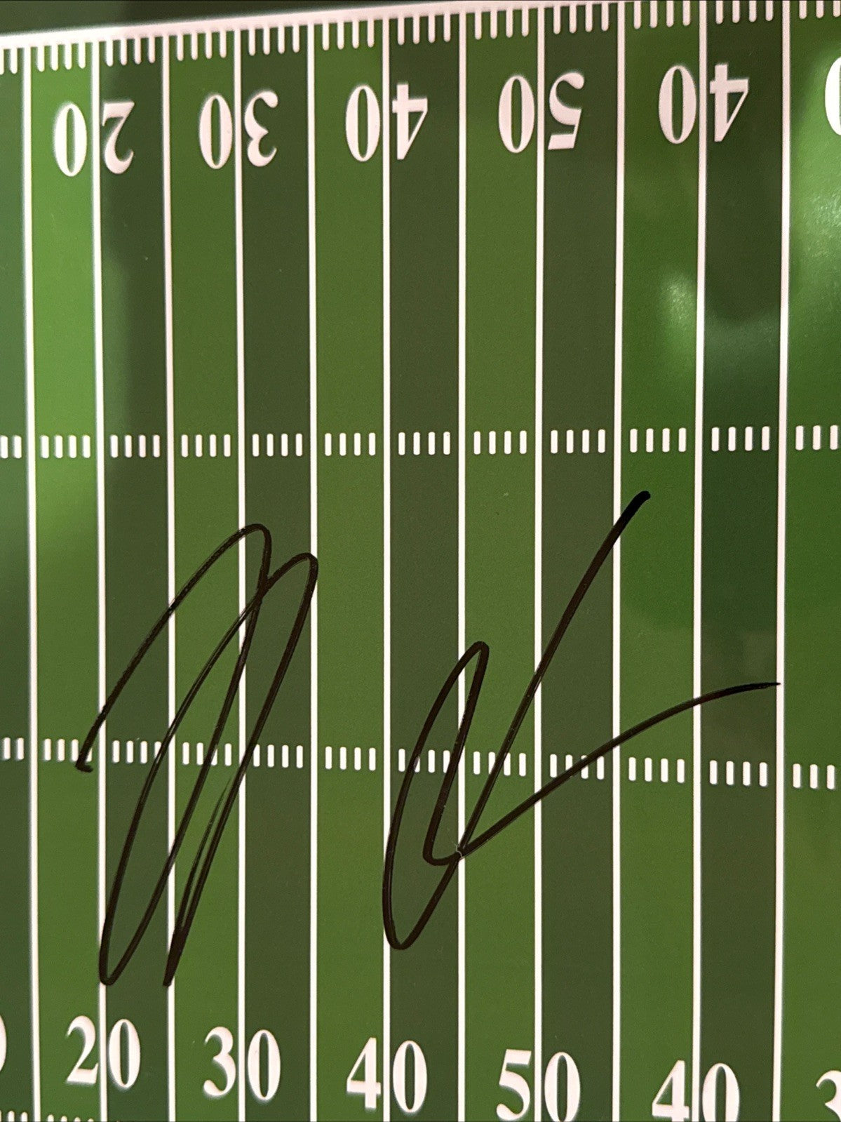 MIKE LAFLEUR signed  (ARIZONA CARDINALS) Coaches clipboard BECKETT BAS BW54031