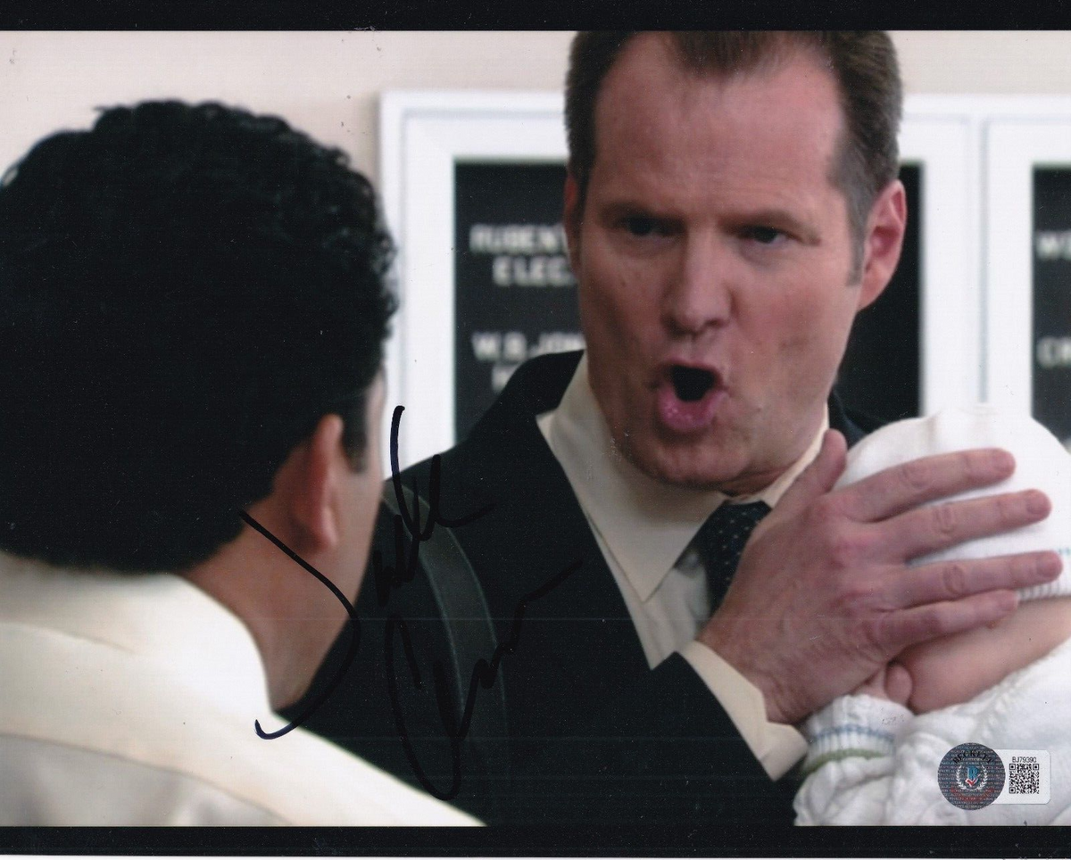 JACK COLEMAN signed (THE OFFICE) Rob Lipton 8X10 photo BECKETT BAS BJ79390