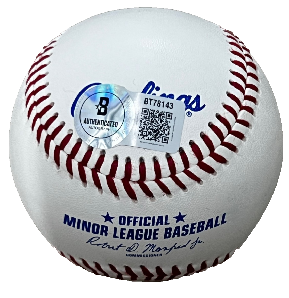WILL WAGNER signed (SAN DIEGO PADRES) Minor League baseball BECKETT BT78143