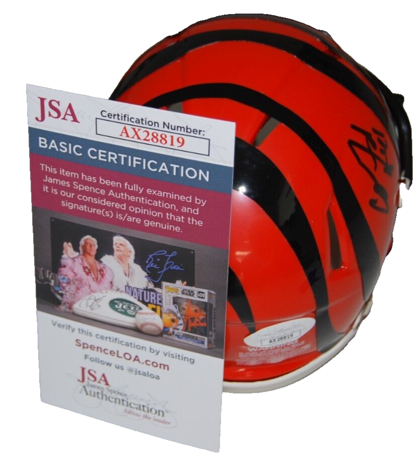 CODY FORD signed (CINCINNATI BENGALS) autograph mini football helmet JSA AX28819