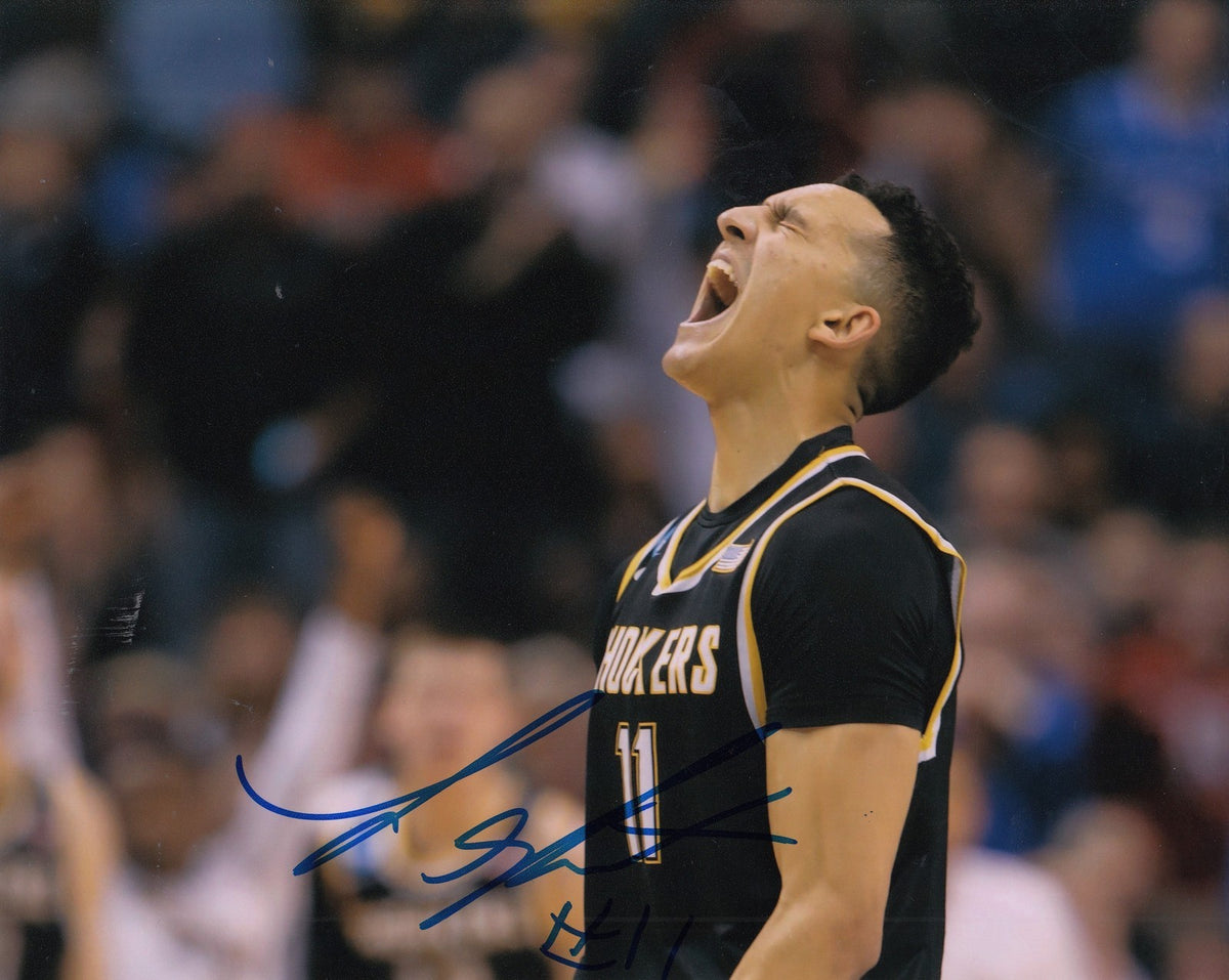 LANDRY SHAMET signed (WICHITA STATE SHOCKERS) basketball 8X10 photo W/COA #2