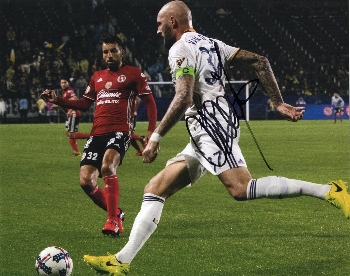 Jelle Van Damme signed 8x10 Photo w/COA L.A. Galaxy MLS Soccer #1