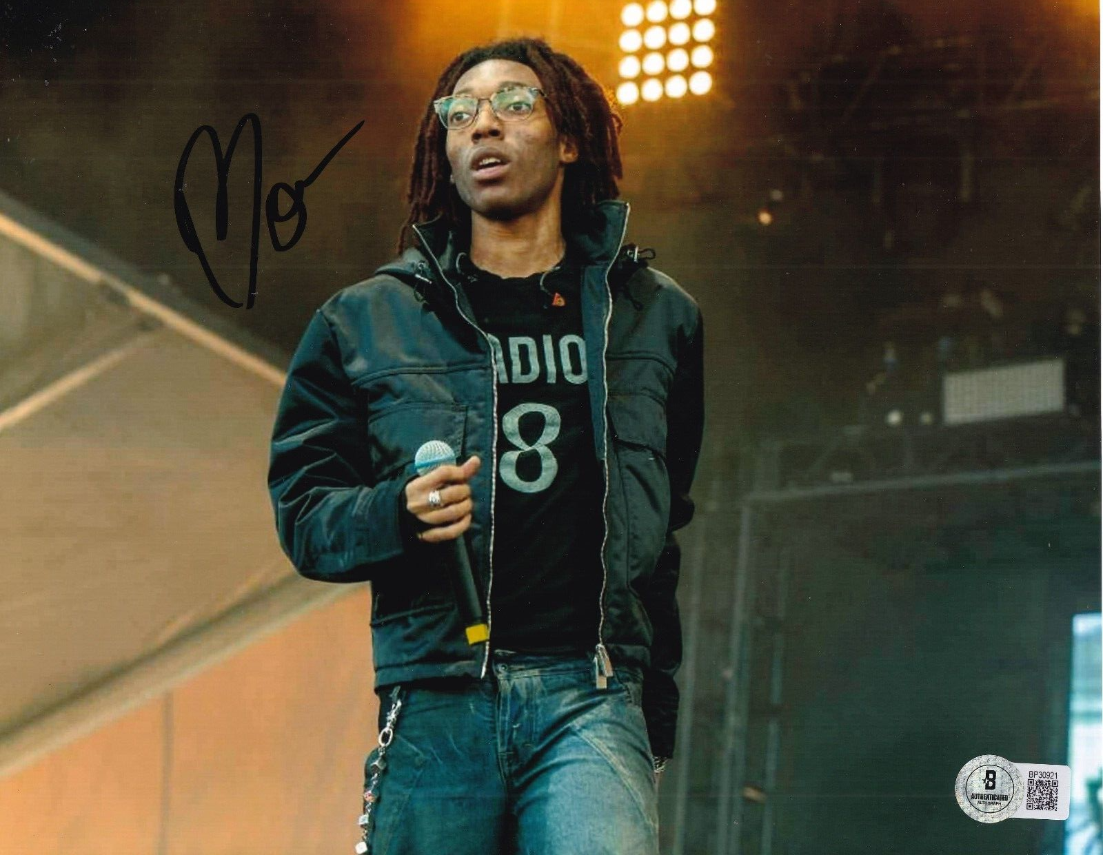 LIL TECCA signed (RANSOM) Amigo LOVE Music rapper 8X10 photo BECKETT BP30921