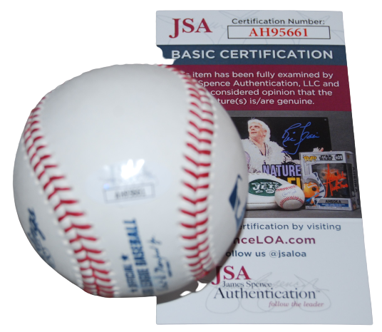 ADRIAN SUGASTEY signed (SAN FRANCISCO GIANTS) OML baseball JSA COA AH95661