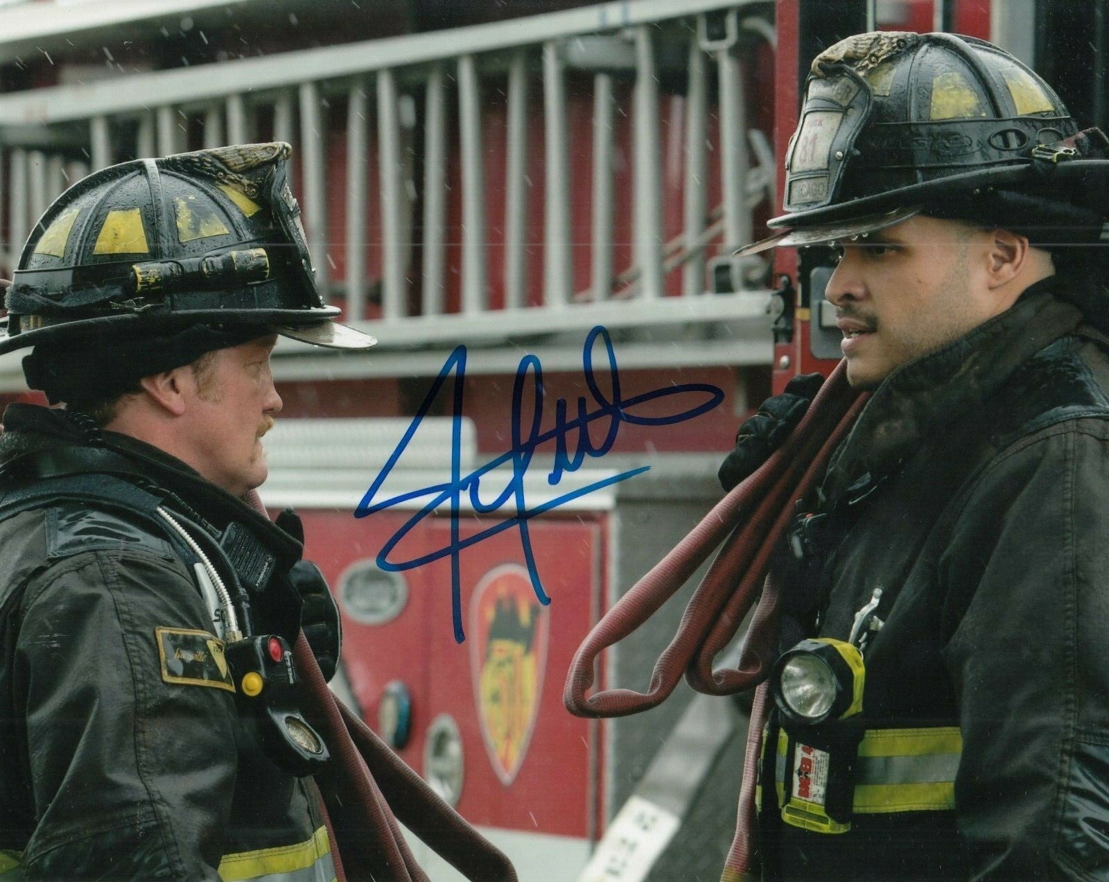 JOE MINOSO signed (CHICAGO FIRE) TV SHOW auto 8X10 photo *Joe Cruz* W/COA #4