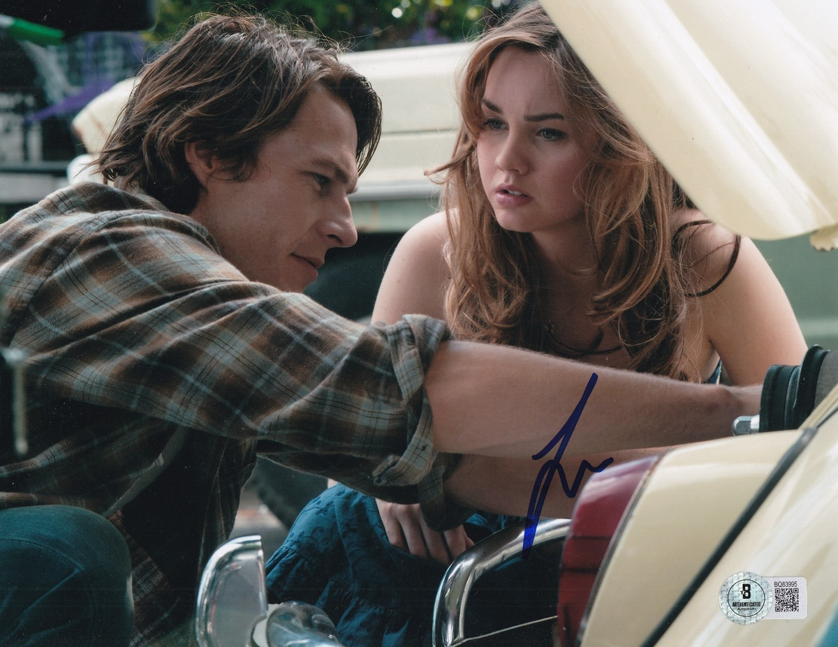 LIANA LIBERATO signed (THE BEST OF ME) Young Amanda 8X10 photo BECKETT BQ83995