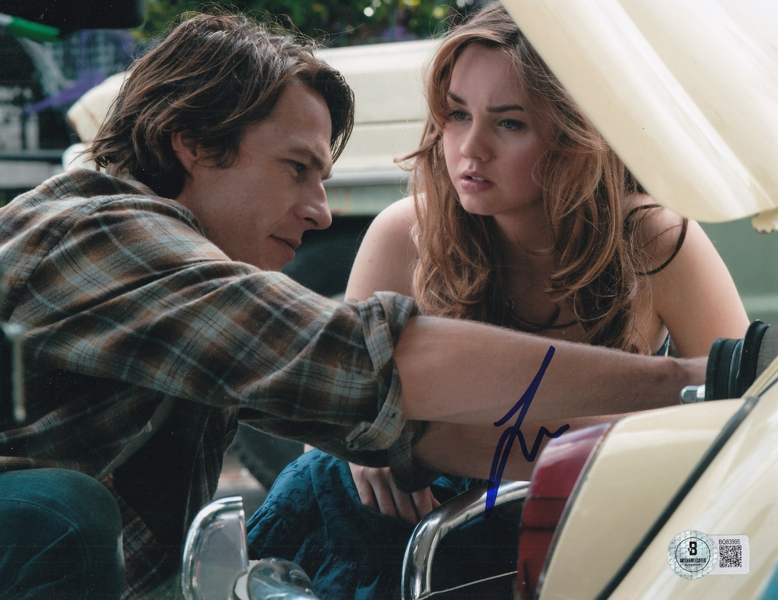 LIANA LIBERATO signed (THE BEST OF ME) Young Amanda 8X10 photo BECKETT BQ83995