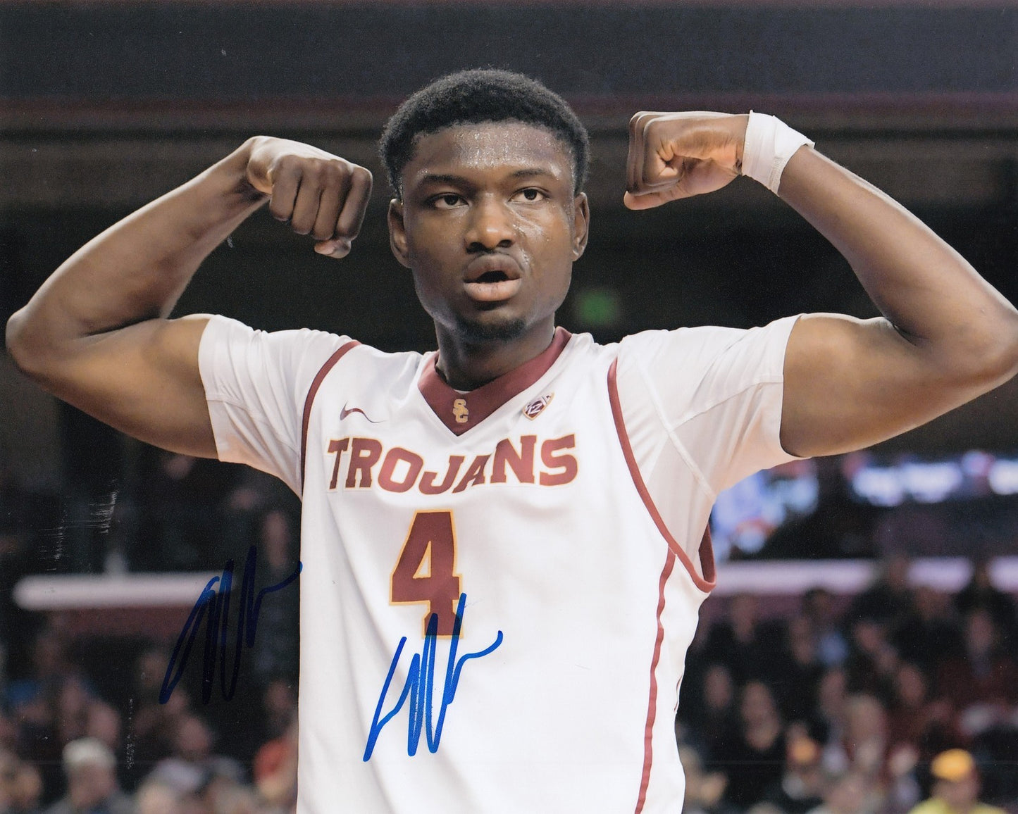 CHIMEZIE METU signed (USC TROJANS) Basketball *NBA DRAFT* 8X10 photo W/COA #3