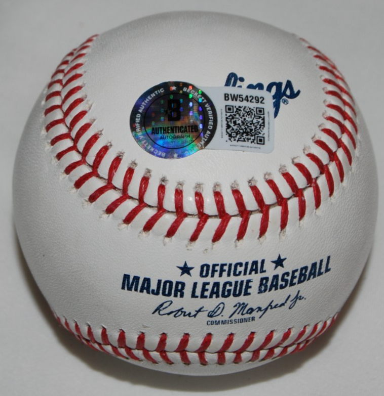 NOAH SCHULTZ signed (CHICAGO WHITE SOX) ML Major League baseball BECKETT BW54292