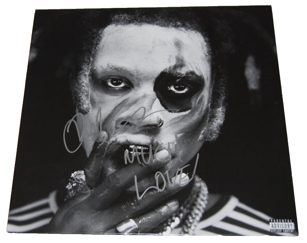 DENZEL CURRY signed (TA13OO) Clout Cobain Record album cover BECKETT BN71185