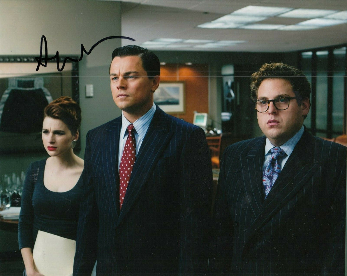 AYA CASH signed (THE WOLF OF WALL STREET) 8X10 photo *Janet* PROOF W/COA #1
