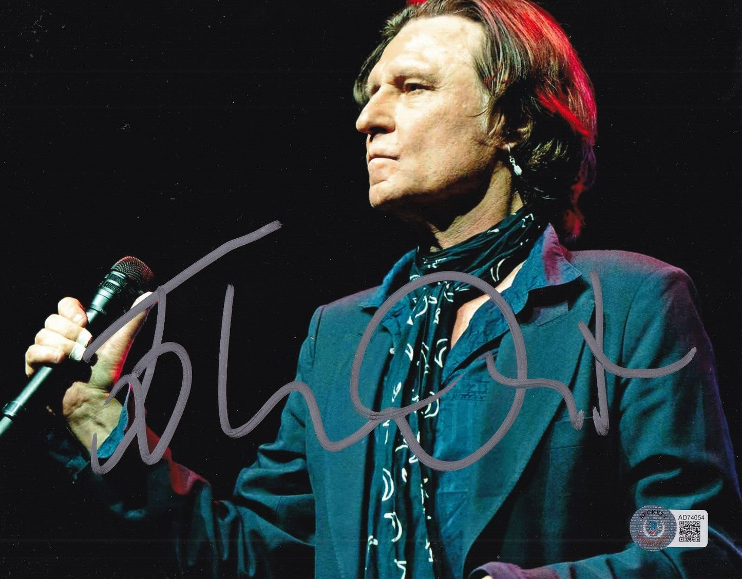 JOHN WAITE signed (MISSING YOU) Music Singer 8X10 photo BECKETT BAS AD74054