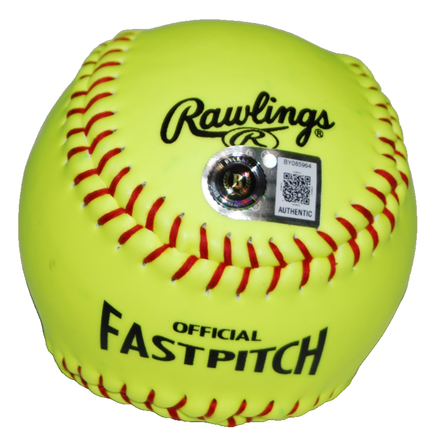 NIJAREE CANADY signed (USA SOFTBALL) TEXAS VOLTS Softball BECKETT BAS BY085964