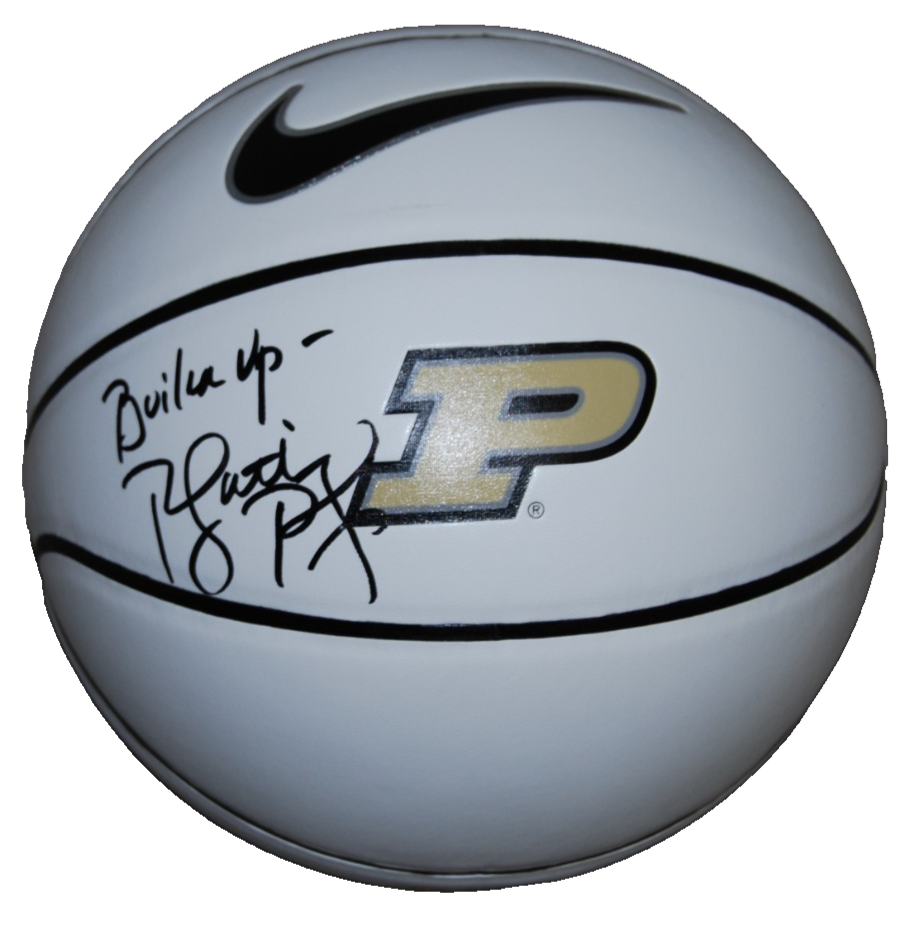 MATT PAINTER signed (PURDUE BOILERMAKERS) Nike logo basketball BECKETT BW07972