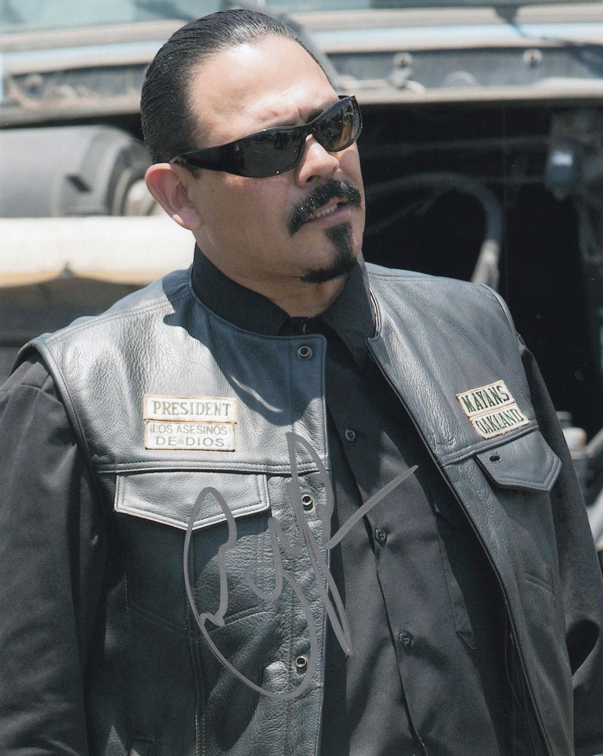 Emilio Rivera Sons of Anarchy TV Show Marcus Alvarez Signed 8x10 Photo w/COA #8