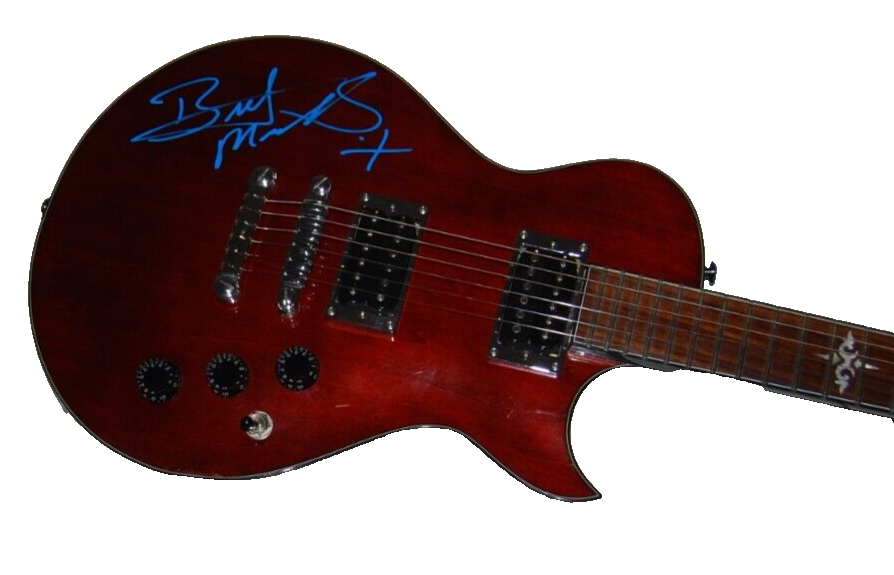 BRETT MICHAELS signed (POISON) Ibanez electric guitar  BECKETT BAS BR00344
