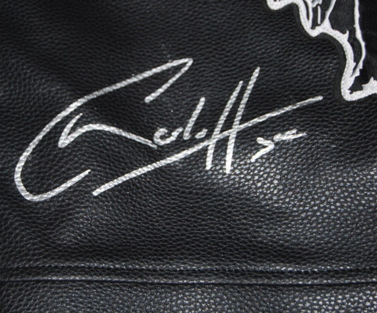 CHARLIE HUNNAM signed (SONS OF ANARCHY) SOA Jax Biker vest BECKETT BAS BR25919