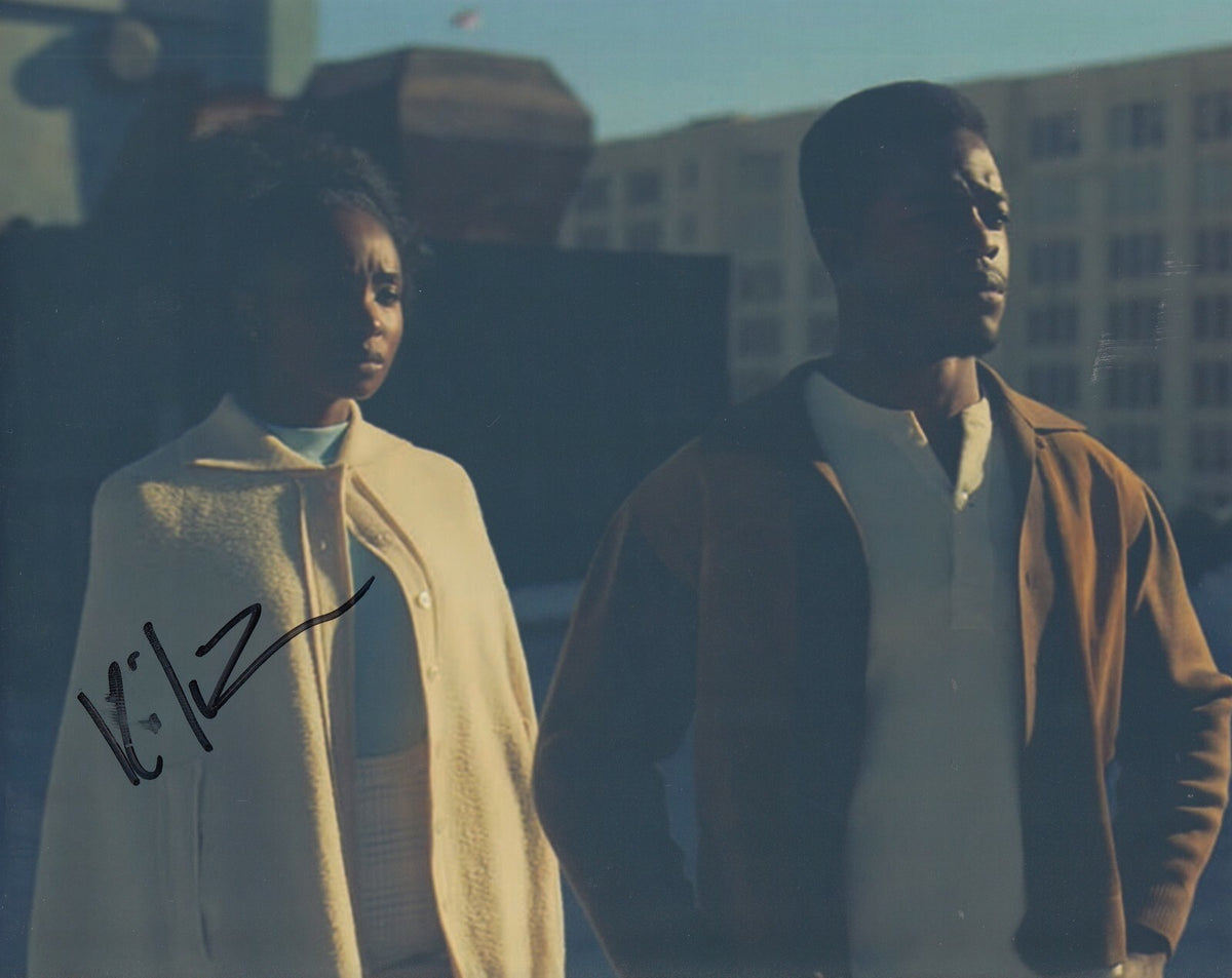 KIKI LAYNE signed (IF BEALE STREET COULD TALK) Movie 8X10 *Tish Rivers* W/COA #1