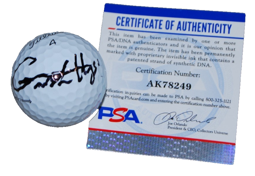 GARRICK HIGGO signed (PGA) EURO TOUR Sunshine Tour golf ball PSA/DNA AK78249