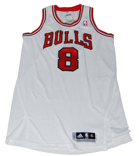 ZACH LAVINE signed (CHICAGO BULLS) Pro-Cut 4XL tall  jersey PSA/DNA AN10192