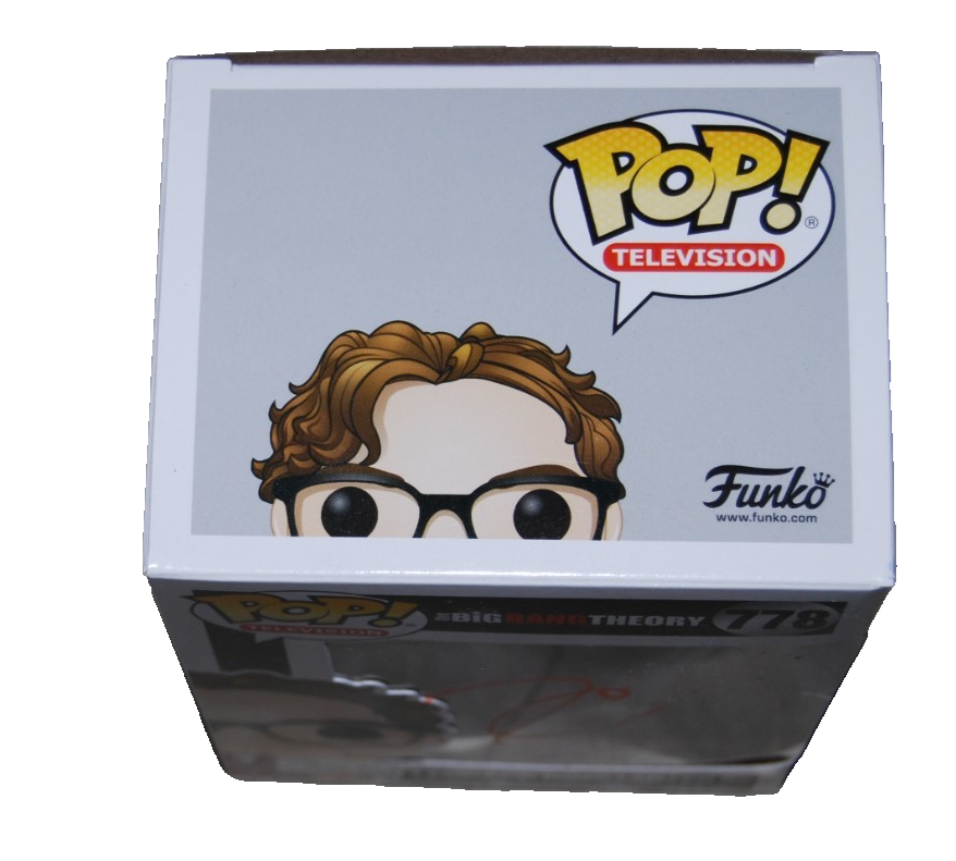 JOHNNY GALECKI signed (BIG BANG THEORY) Leonard #778 Funko Pop #BECKETT BU41138