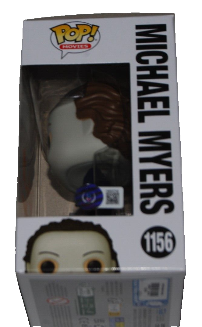 NICK CASTLE signed (HALLOWEEN Michael Myers Funko pop #1156 BECKETT BAS 1W002749