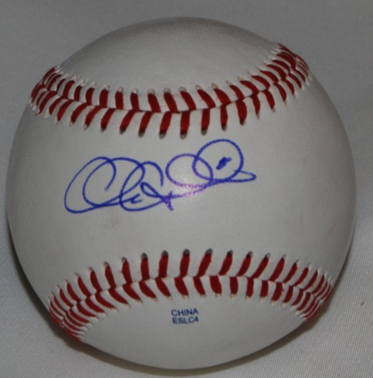 CHRIS COGHLAN signed (CHICAGO CUBS) ML Minor League baseball BECKETT BW54318