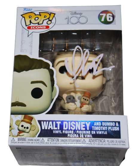 THOMAS IAN NICHOLAS signed (WALT DISNEY) Mickey #76 Funko Pop PSA/DNA AN13997