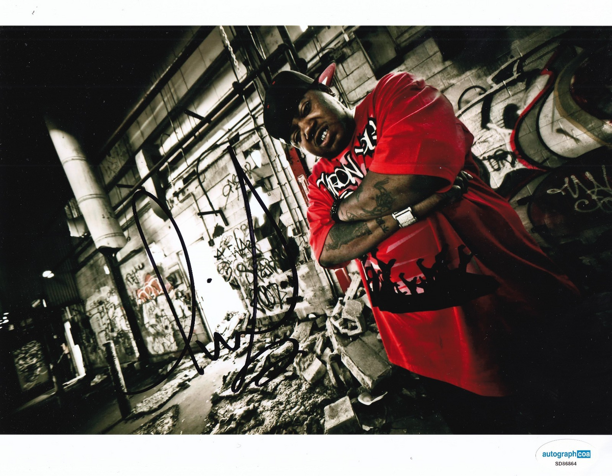 TWISTA signed (KAMIKAZE) autographed Rapper music 8X10 photo ACOA SD86864