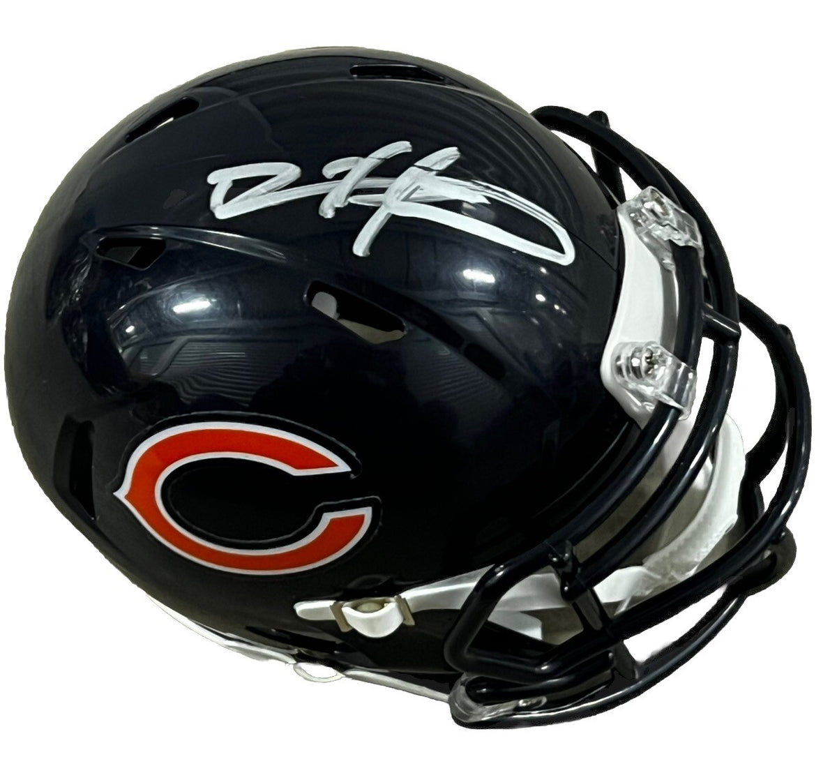 DEVIN HESTER signed (CHICAGO BEARS)  mini football helmet BECKETT BP59104