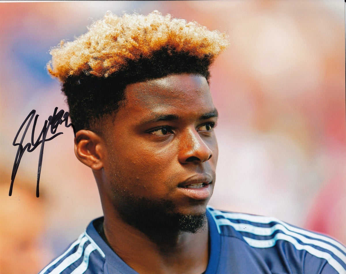 SEAN OKOLI signed (NEW YORK CITY FC) MLS SOCCER 8X10 photo *NYCFC* W/COA #1