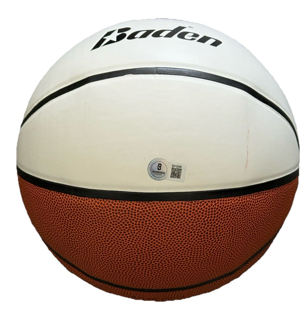 BENNETT STIRTZ signed (IOWA HAWKEYES) F/S basketball BECKETT BAS BV10288