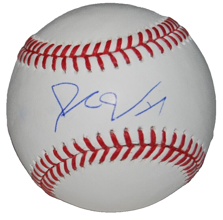 JORDAN WICKS signed (CHICAGO CUBS) OML Major League baseball PSA/DNA AN42486