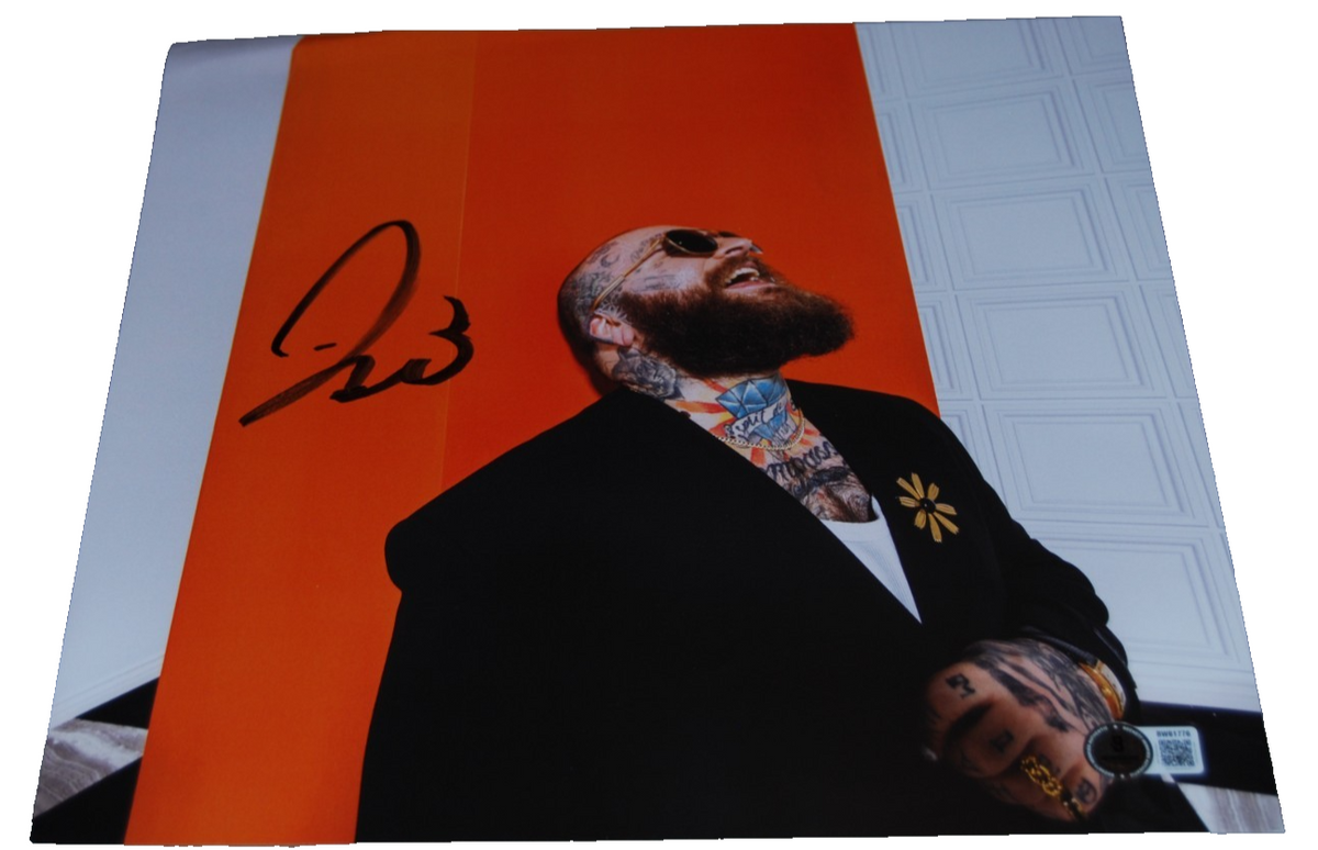 TEDDY SWIMS signed (THERAPY) 11X11 Vynil record insert BECKETT BAS BW61776