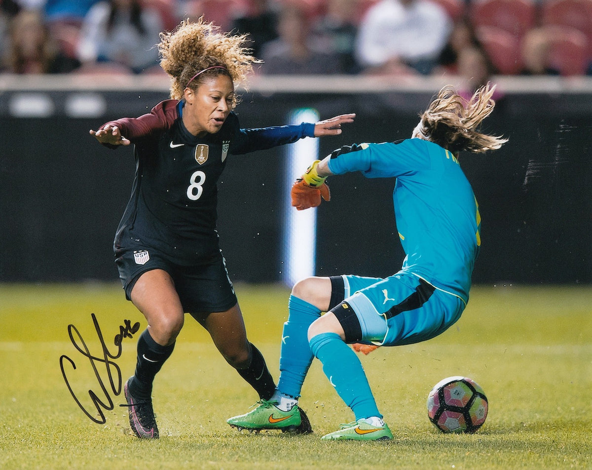 CASEY SHORT signed *CHICAGO RED STARS* SOCCER 8X10 photo (TEAM USA) W/COA #3