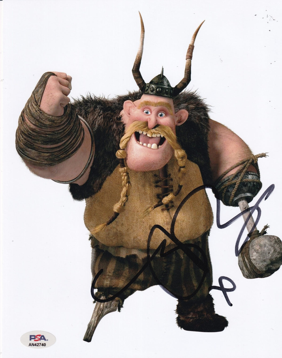CRAIG FERGUSON signed (HOW TO TRAIN YOUR DRAGON) 8X10 photo PSA/DNA AN42740
