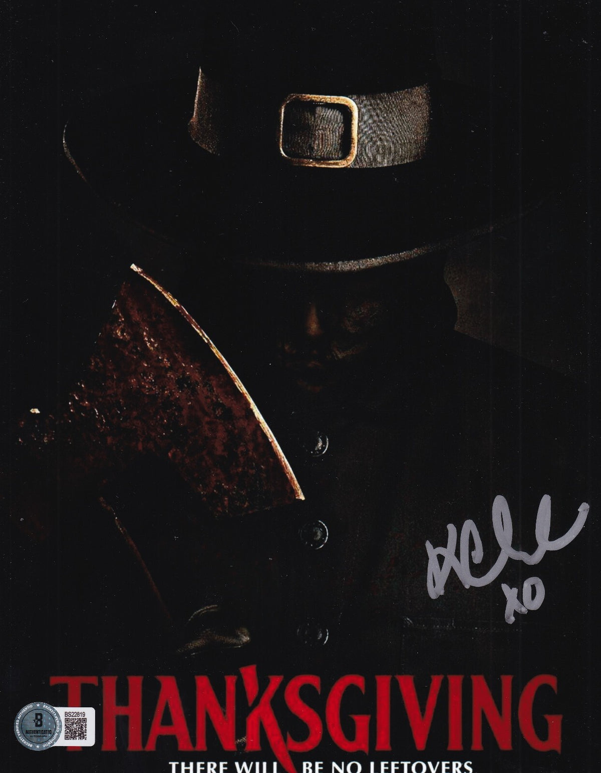 KAREN CLICHE signed (THANKSGIVING) Kathleen 8X10 photo BECKETT BAS BS22819