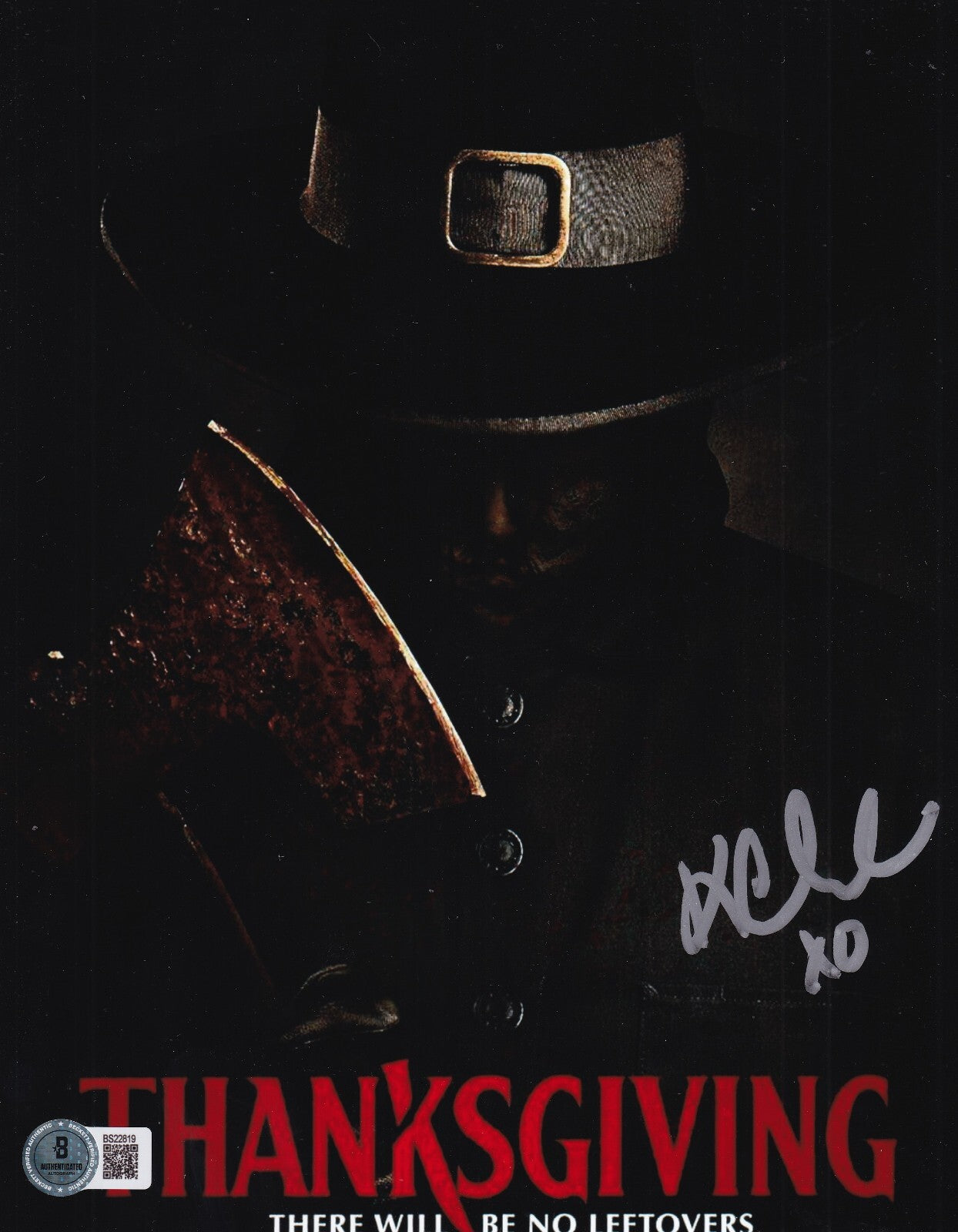 KAREN CLICHE signed (THANKSGIVING) Kathleen 8X10 photo BECKETT BAS BS22819