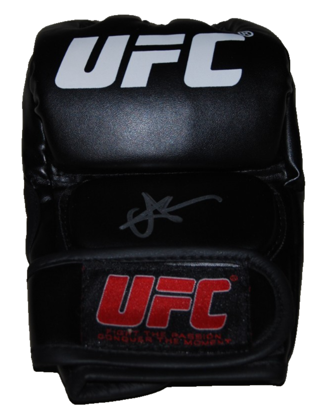 CHASE HOOPER signed (UFC) MMA *THE DREAM* Fighting glove BECKETT BAS BV10198