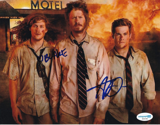 WORKAHOLICS cast signed 8X10 PHOTO  Blake and Adam 8X10 photo ACOA SC51780