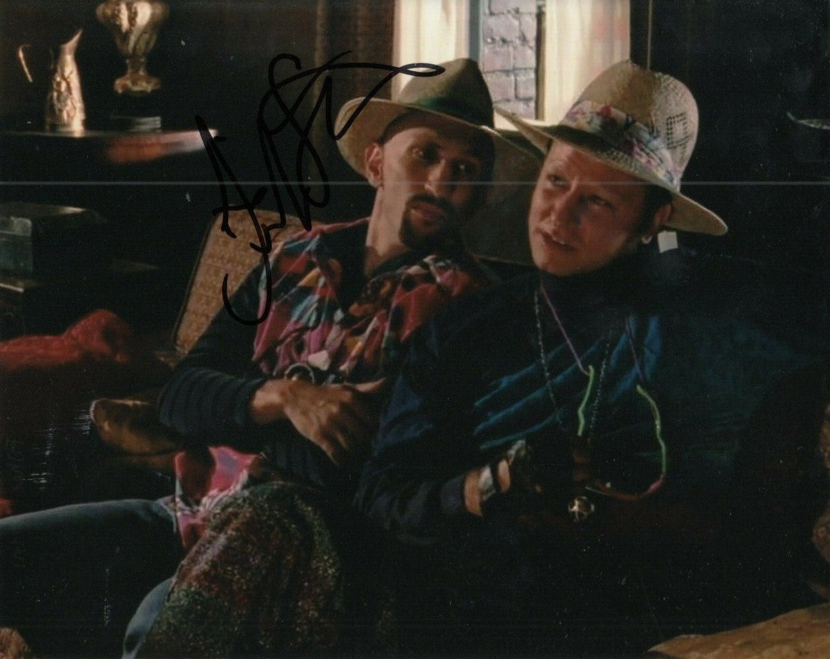 FISHER STEVENS signed (SHORT CIRCUIT) Movie 8X10 photo *Ben Jabituta* W/COA #4