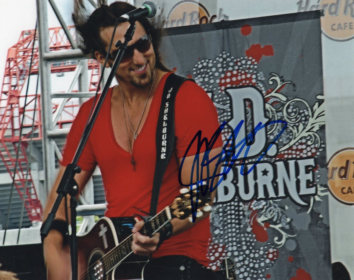 J.D. Shelburne Country Rocker Signed 8x10 Photo w/COA #1