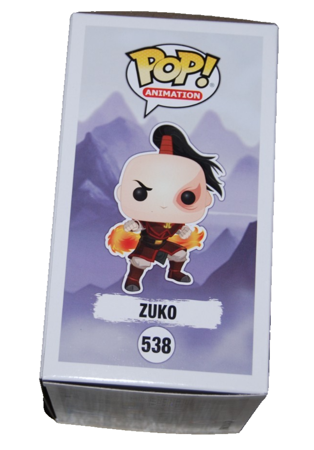 DANTE BASCO signed (THE LAST AIRBENDER) Zuko #538 Funko Pop BECKETT BU41113