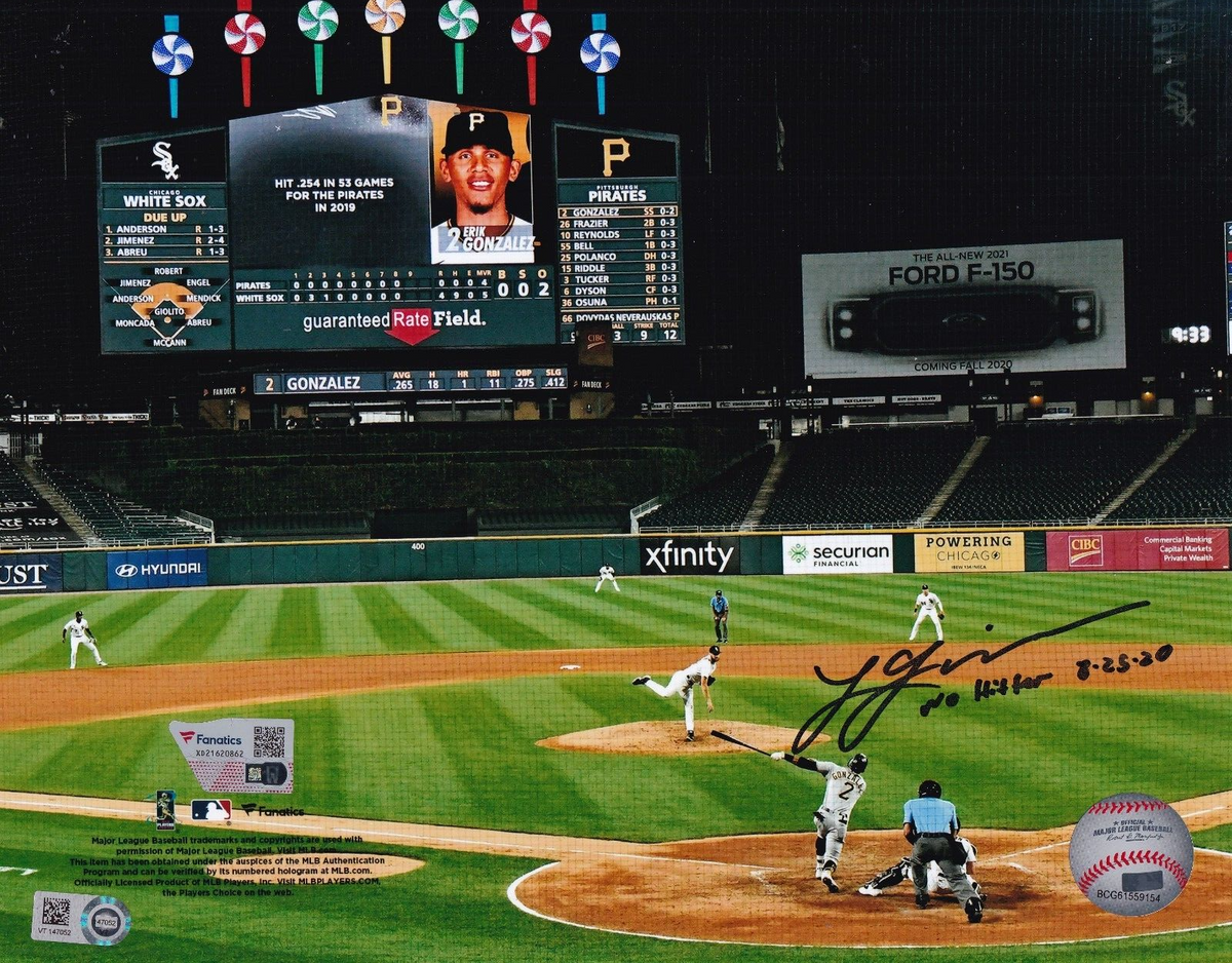 LUCAS GIOLITO signed (CHICAGO WHITE SOX) baseball 8X10 photo FANATICS XD21620862