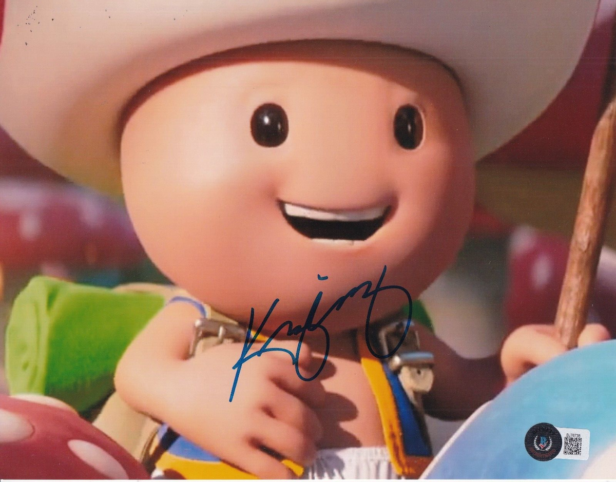 KEEGAN-MICHAEL KEY signed (SUPER MARIO BROS) Toad 8X10 photo BECKETT BJ76738