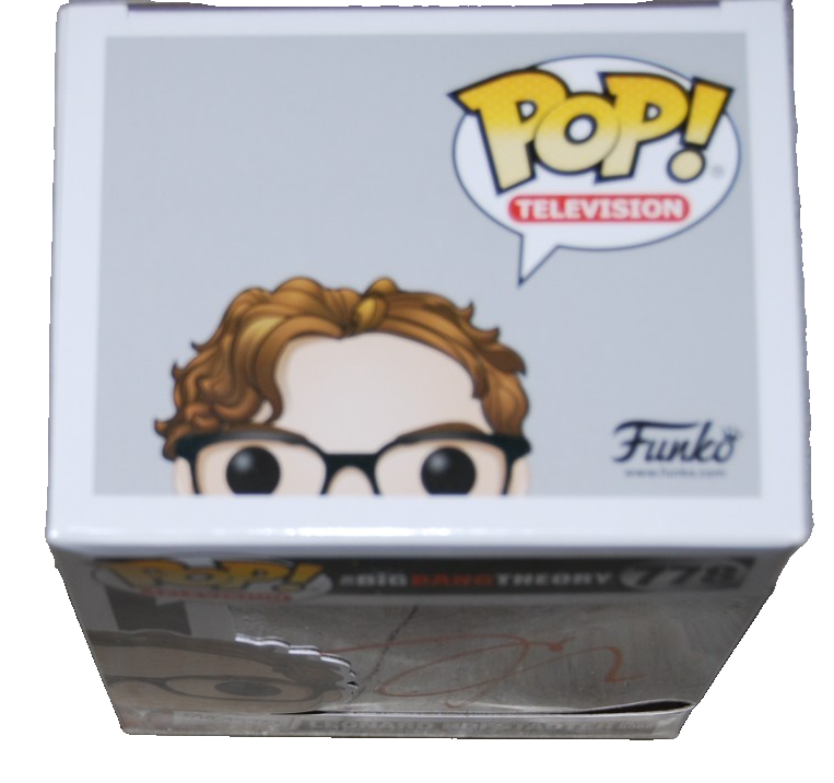 JOHNNY GALECKI signed (BIG BANG THEORY) Leonard #778 Funko Pop #BECKETT BU41139