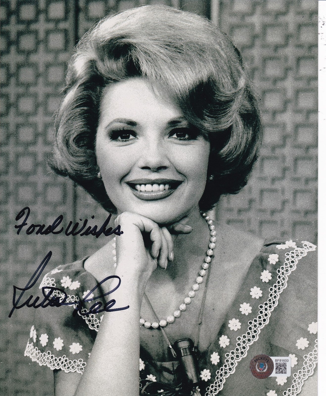 RUTA LEE signed (RAWHIDE) TV SHOW autographed 8X10 photo BECKETT BAS BF81600