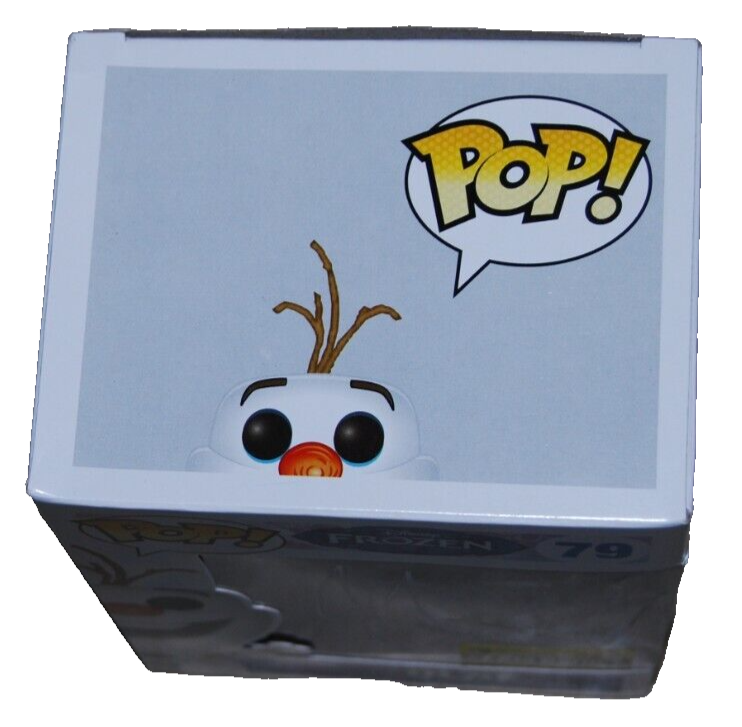 JOSH GAD signed (FROZEN) OLAF Funko pop #79 Exclusive BECKETT BAS BR25975