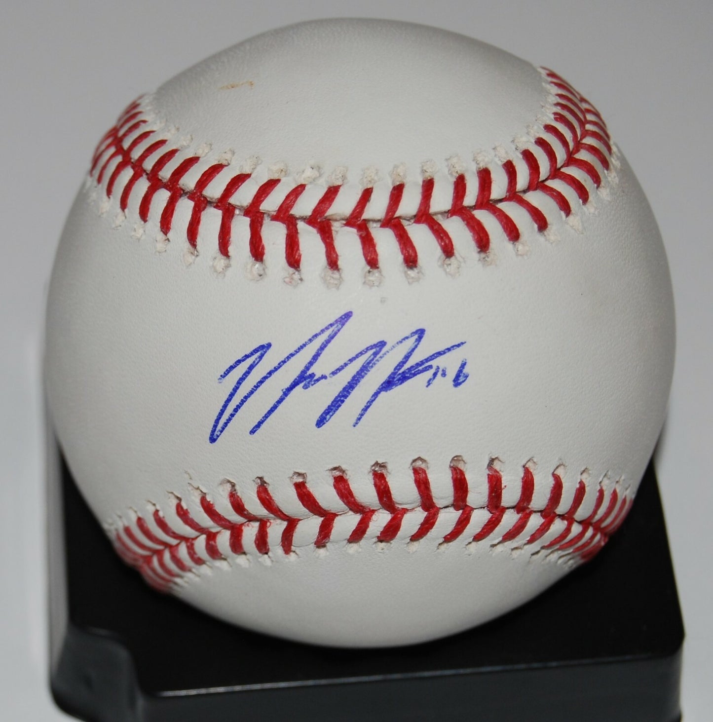 NICK NEIDERT signed (MIAMI MARLINS) OML Official Major League baseball W/COA