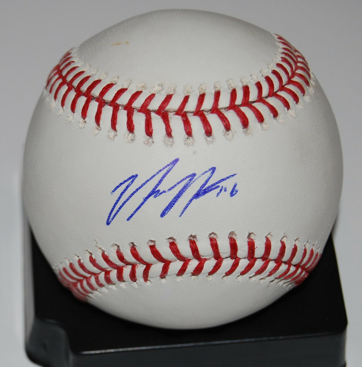 NICK NEIDERT signed (MIAMI MARLINS) OML Official Major League baseball W/COA